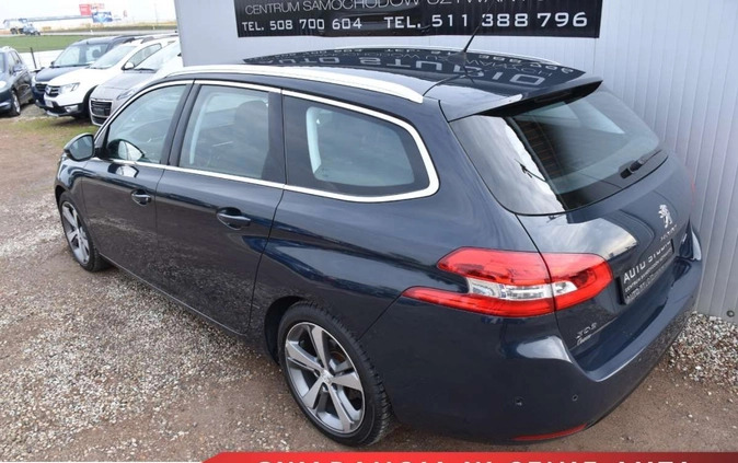 Peugeot 308 cena 36450 przebieg: 204660, rok produkcji 2015 z Leśna małe 781